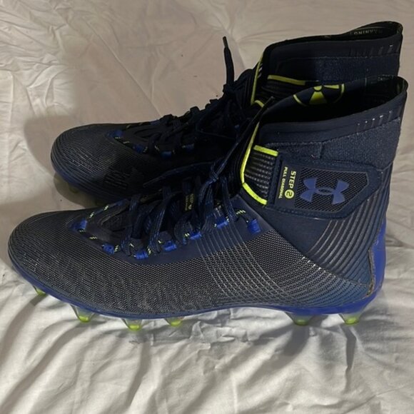 Under Armour Highlight MC Flex Wrap Football Cleats Men\'s Size 10